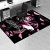 Monster High Chair Mat Gothic Angelica Print, Halloween Decorative Rug for Home Office, Sofa Carpet Gift, Suitable for Bedroom Living Room