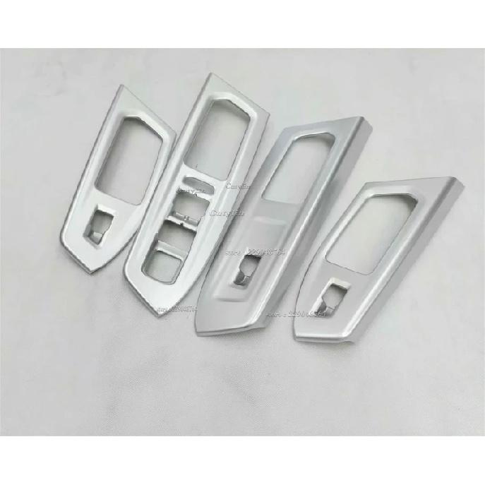 For Volkswagen VW Atlas Teramont 2017 2018 Accessories Car Interior Window Lift Button Trim Inner Door Armrest Cover Trims