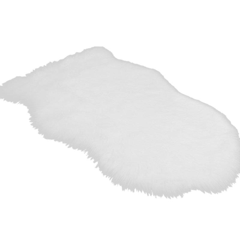 Buy Synthetic Carpet, Cozy Sensation as Real Wool Rug in Synthetic Fur