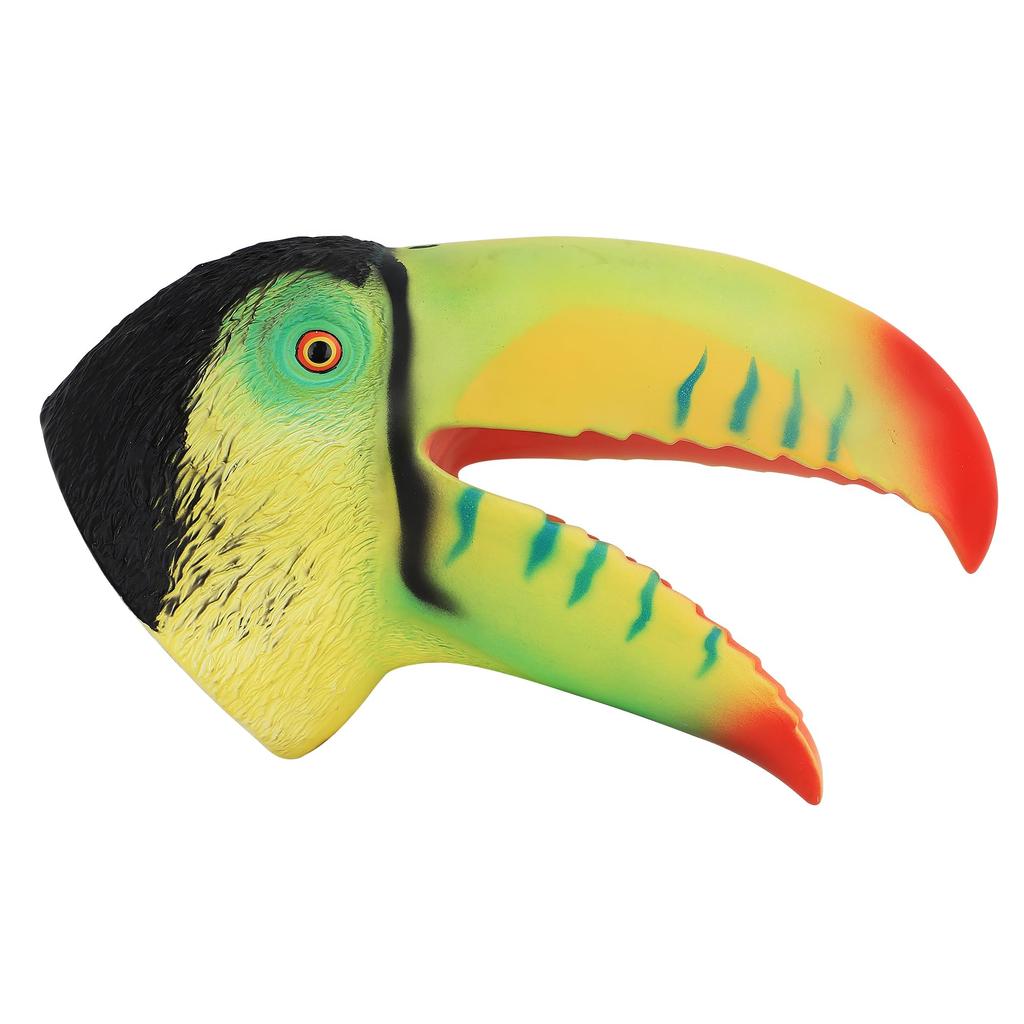 BirdParrot Plush Puppet with Moving Mouth, Animal Gloves, Cosplay, Hand Puppet, Educational Model, Halloween, Christmas Prop, Fun Prank,