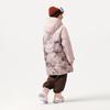 Tanboer Unisex Kids' Mid-Length Hooded Puffer Down Jacket 5550701A