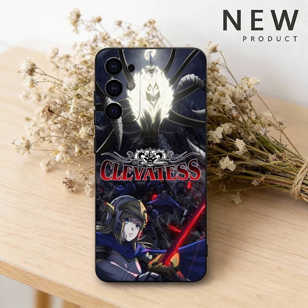 Anime C-Clevatess-S Phone Case For Samsung S26,25,24,21,22,23,30,20,Ultra,Plus,Fe,Lite Black Soft Cover