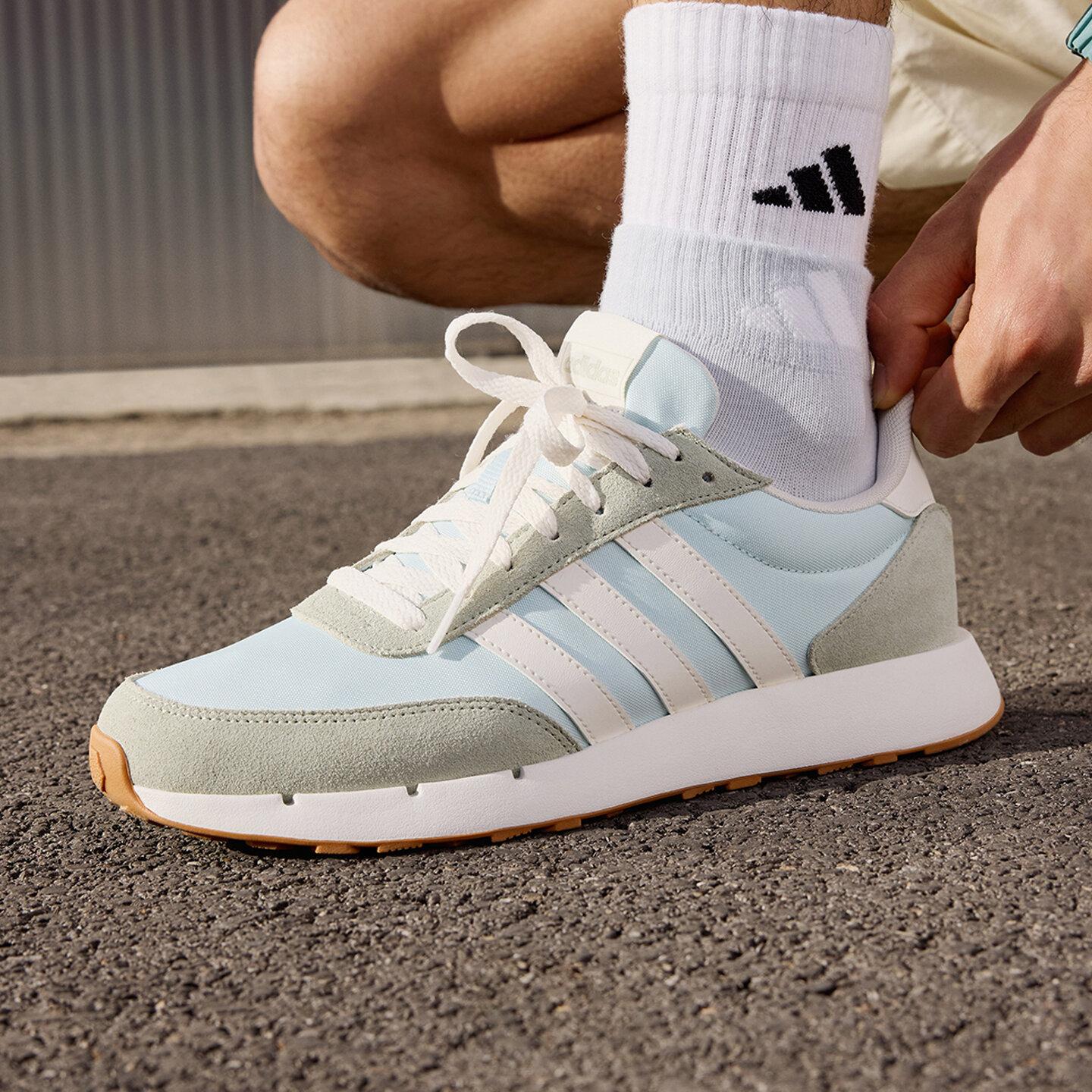 Adidas Unisex Blue/Green/White Run 60S 2.0 Running Shoes Cm