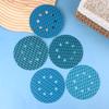 10Pcs Of 5-Inch 8-Hole Diamond-Shaped Sanding Discs With Adhesive Backing, Available In Grits 60-400 For Woodworking