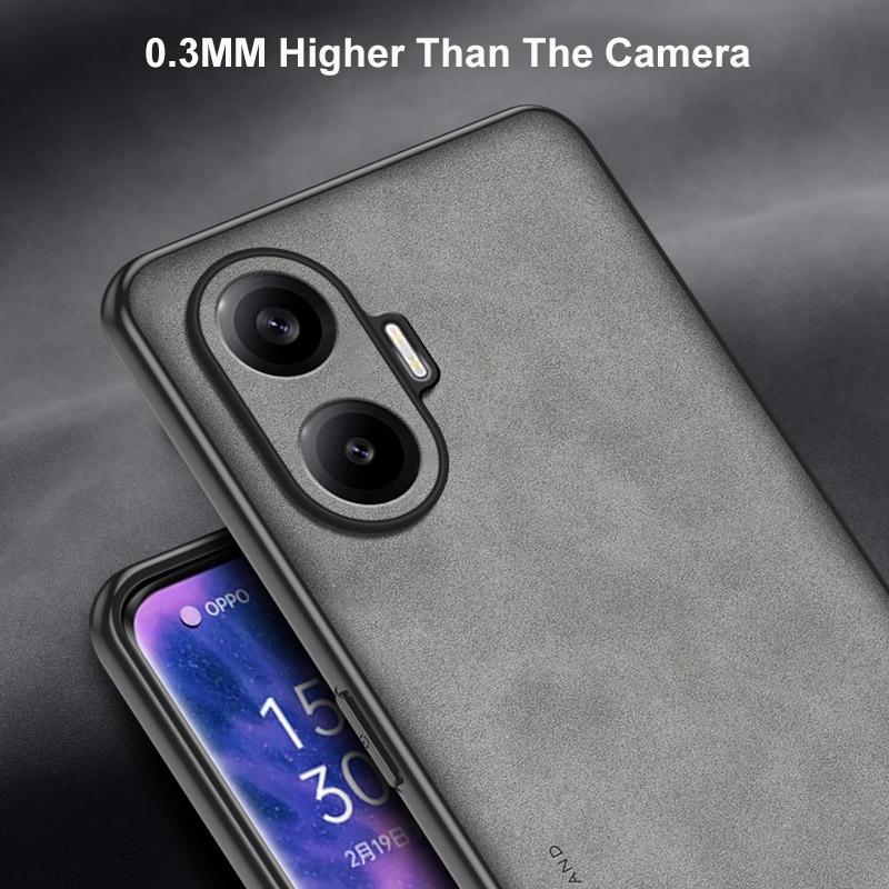 For Poco F7 Case Luxury PU Leather Phone Case For Xiaomi PocoF7 Redmi Turbo 4 Pro 5G Back Cover Matte Silicone Full Protection
