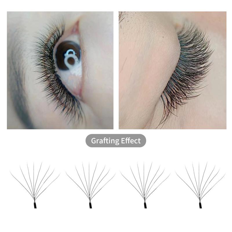 3D/4D/5D/6D/7D/8D Natural Professional Lashes Automatic Flower W Shape Bloom Premade Fans Eyelash Extensions Y Lash