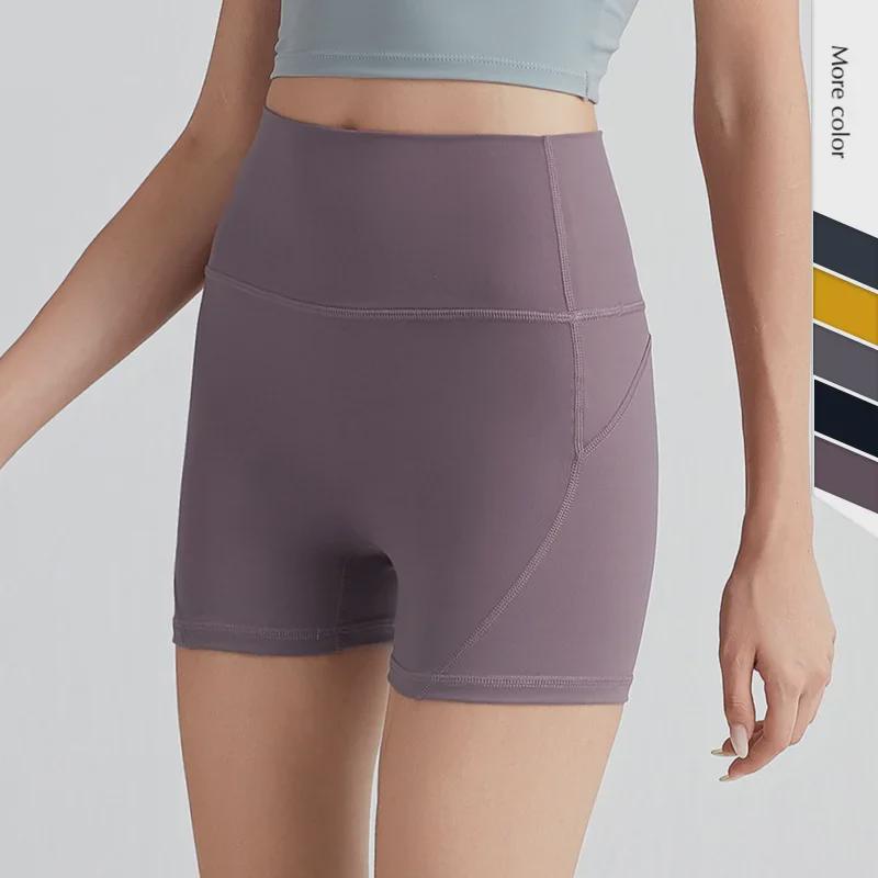 Women's European & American Quick-Dry Yoga Shorts - Hip-Lifting, Tight Fit, No-Embarrassment Design