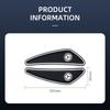 4Pcs Rubber Bumper Strip Car Door Anti-Collision Sticker For Mercedes Benz AMG W211 W204 W205 W203 W211 W212 W213 W201 W210 W124
