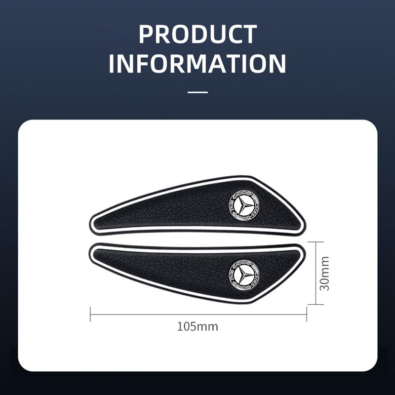 4Pcs Rubber Bumper Strip Car Door Anti-Collision Sticker For Mercedes Benz AMG W211 W204 W205 W203 W211 W212 W213 W201 W210 W124