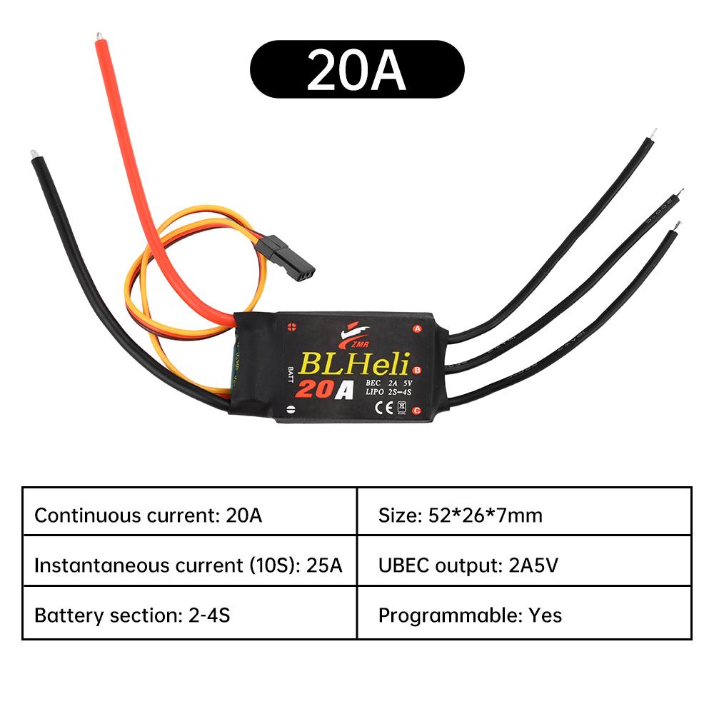 11A 11A 11A 11A 11A BLHeli Brushless ESC Motor Controller with UBEC for RC Drone Helicopter Multi Rotor Smooth Speed Control