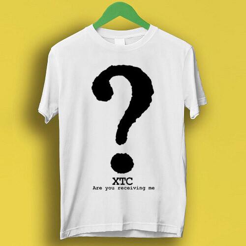 XTC Are You Receiving Me New Wave Rock Music Retro Cool Top Tee T Shirt P3211