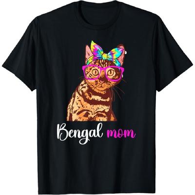 Bengal Cat Mom Bengal Cat Owner Bengal Cat Girl T-Shirt