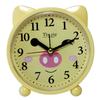 Cute cartoon rabbit piglet alarm clock living room study pendulum clock home children student scan mute alarm clock