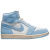 Jordan Air Jordan 1 Slip Resistant Abrasion Resistant High top Vintage Basketball Shoes Unisex Blue FD2596-102
