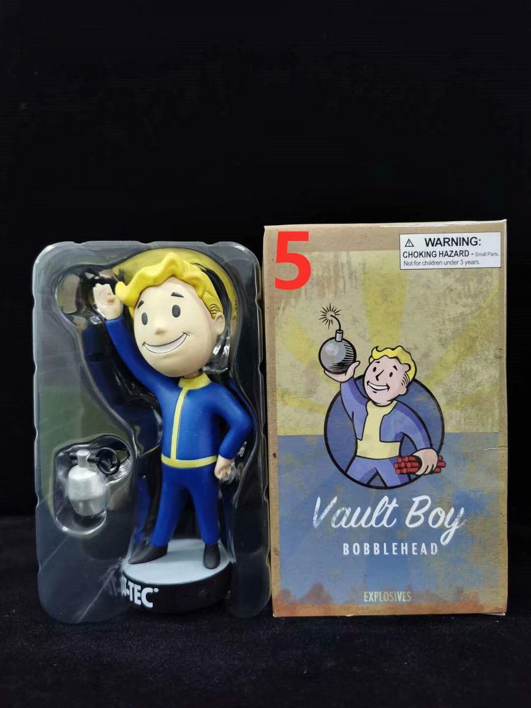 

New Hot Vault Boy Generation 7 Shaking Anime Action Figure Statue Model Room Desktop Ornament Collectible Surprise Gift Fans