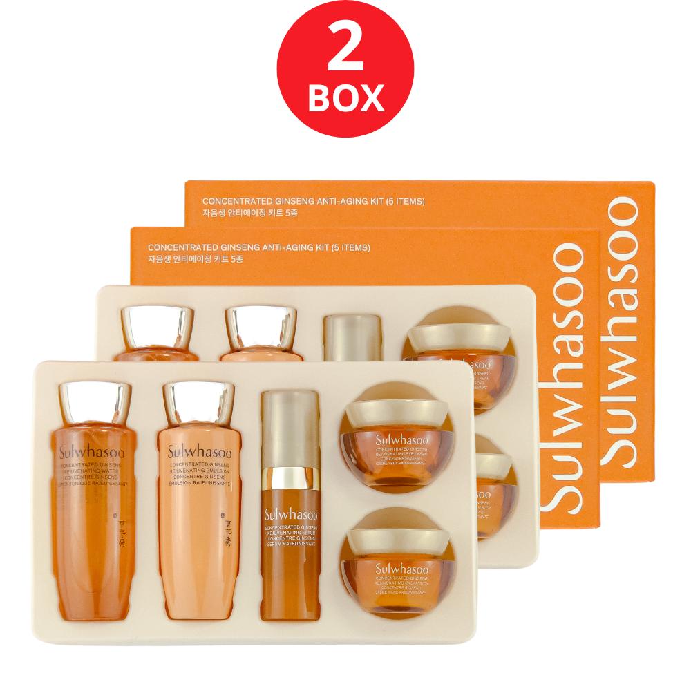 Sulwhasoo Concentrated Ginseng Anti-Aging Kit (5 Items)