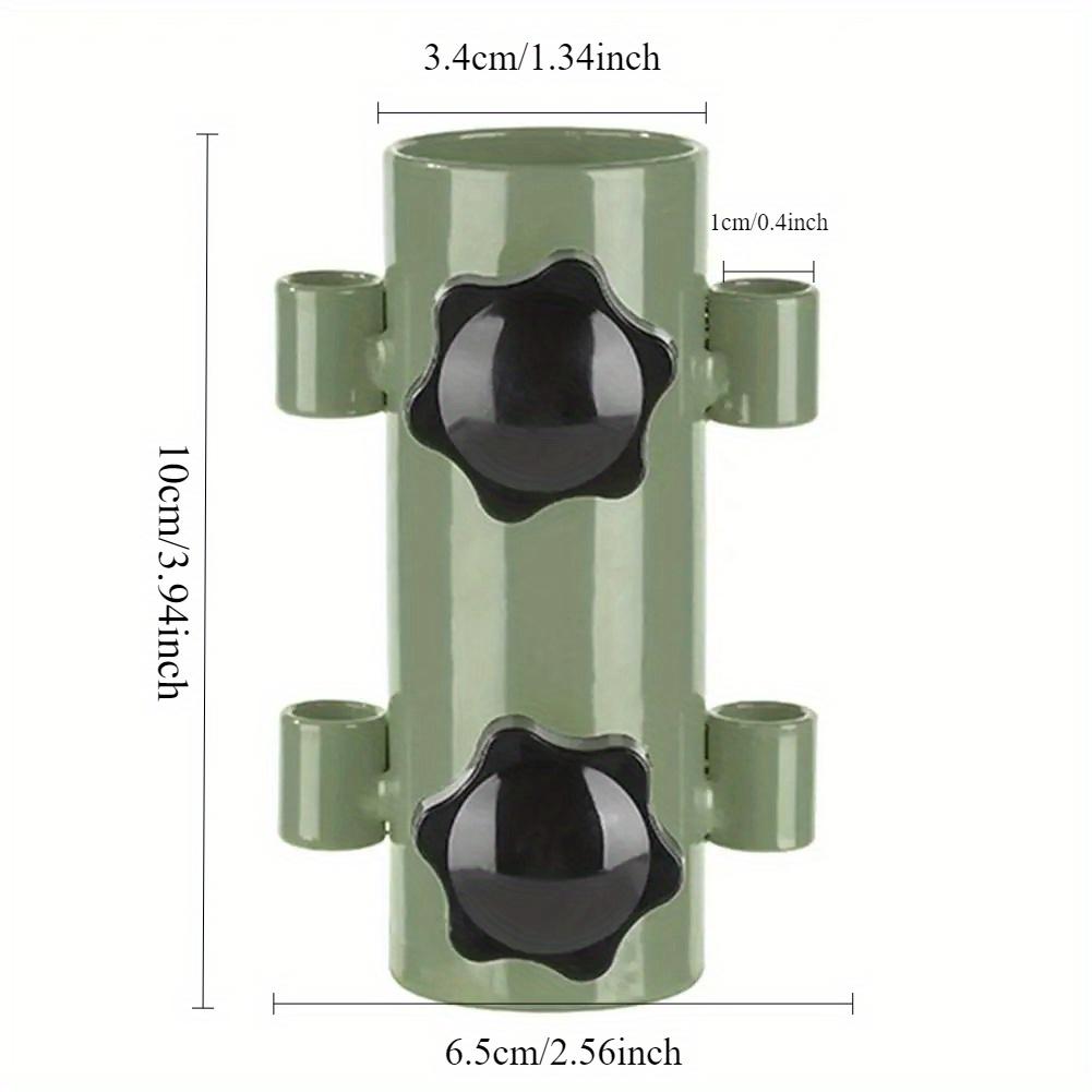 1PC Canopy Tarp Camp Pole Fixer Camping Supplies Tent Accessories Equipment Support Rod Fixing Tube Outdoor Suit Tent Parts