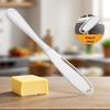 Butter Spreader Knife With Holes In Blade, Stainless Steel 3 In 1 Butter Knives Spreader Cutter Curler For Cold Butter Cheese Peanut