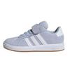 Synthetic Leather Grand Court Comfortable Velcro Round Toe Low Top Sneakers Kids Sneakers KI6485