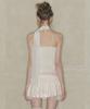 PAINORPLEASURE Midnight Halter Top Cream