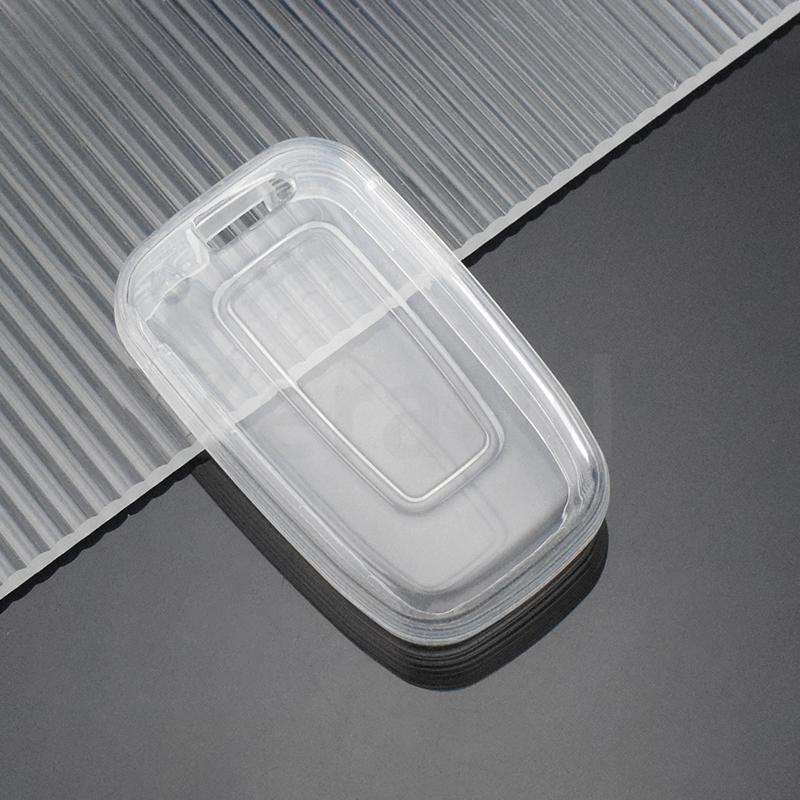 

3/4 Button Transparent TPU Car Smart Key Fob for Hyundai Genesis Coupe Sonata Ix35 for KIA Forte Sportage K2 K5 Shell Case Cover прозрачный