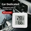 6 ST Mini Digital Termometer Hygrometer Inomhustemperatur LCD Elektronisk Monitor Hygrometer Utomhus Rum Baby