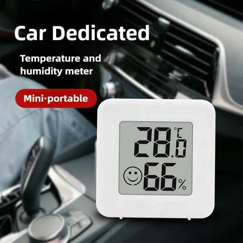 6 ST Mini Digital Termometer Hygrometer Inomhustemperatur LCD Elektronisk Monitor Hygrometer Utomhus Rum Baby