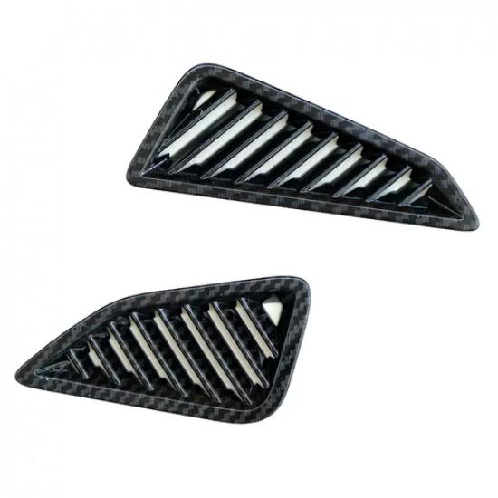 For Toyota Corolla -2024 Dashboard Air Vent Cover Trim Carbon fiber Kit