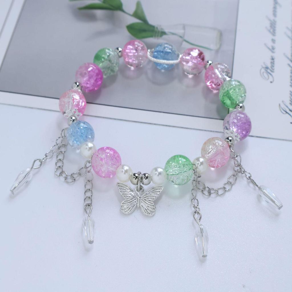 Mori Style Mermaid Crystal Bracelet – Versatile Niche Design for Women, Ideal for Students and Best Friends