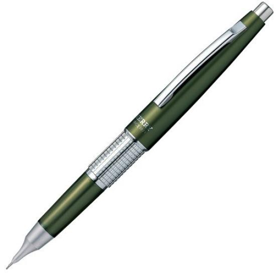 Pentel  Mannen CIL Kelly  Mechanical Pencil Olive Green 00042077 of [Kerry] P1035-KD 0.5mm (Set of 3)