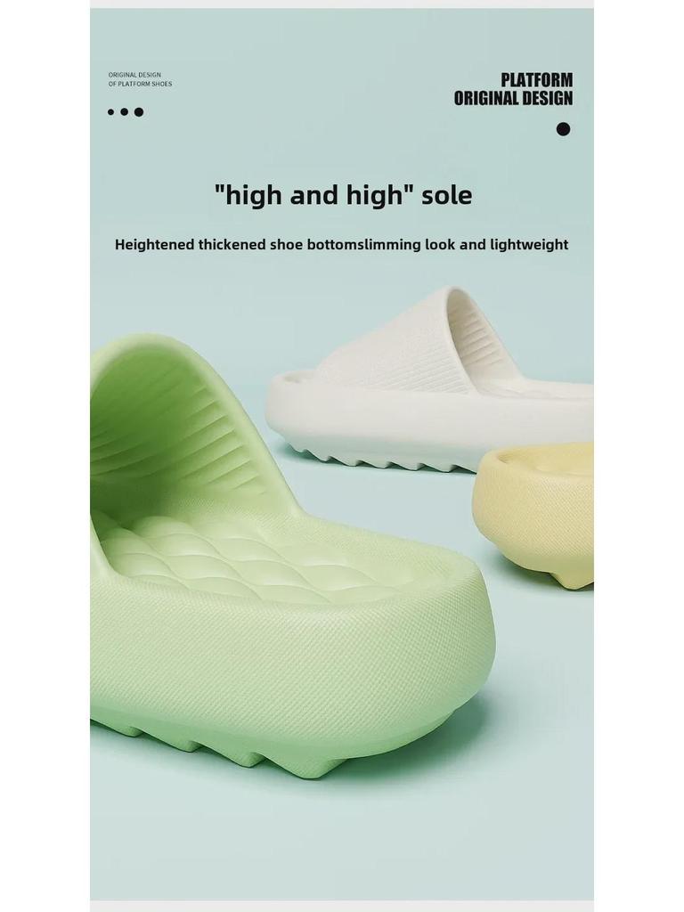 Men's Thick-Soled Non-Slip EVA Sandals: Indoor/Outdoor Summer Slippers