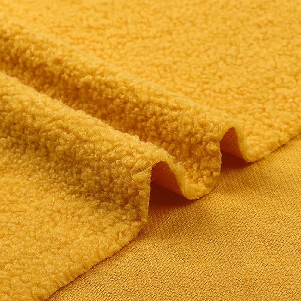 160cmx100cm Thicken Warmth Faux Lamb Wool Fabric Coral Fleece Plush Doll Slight Elasticity Sewing Lining Coat Apparels Accessory