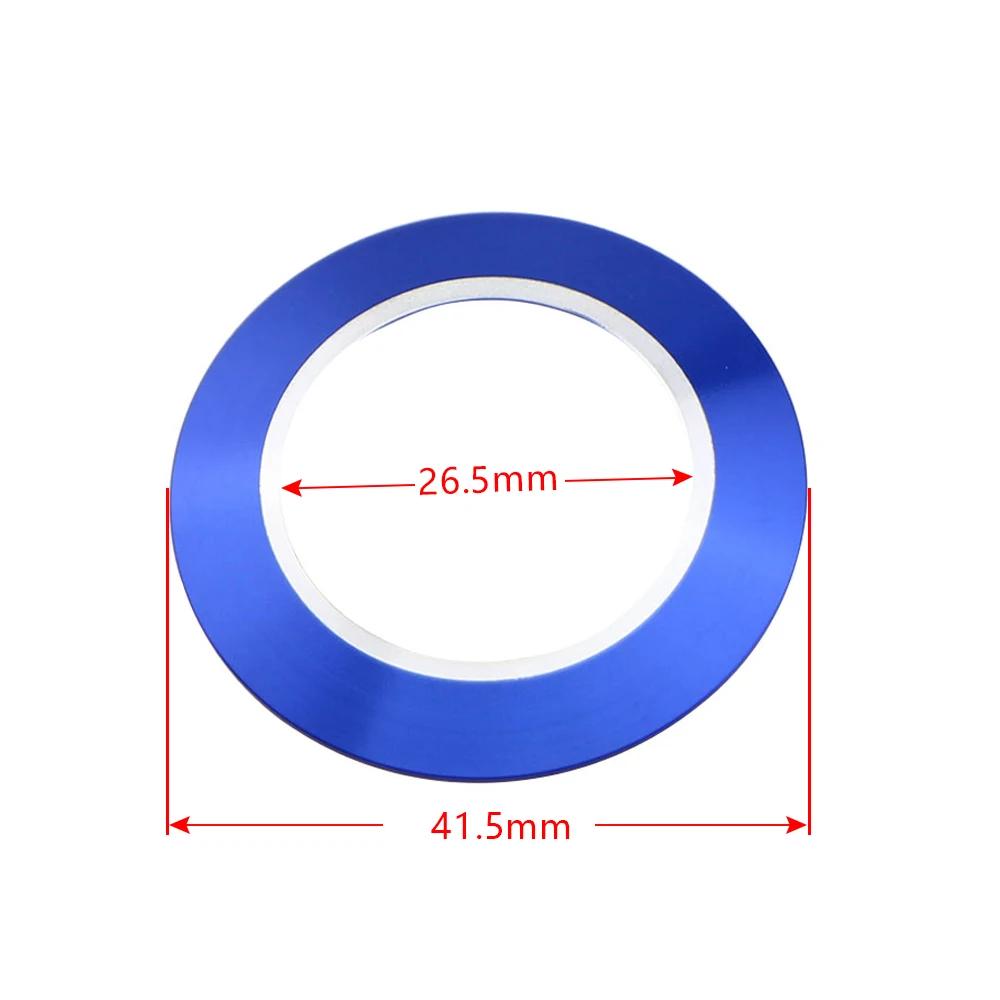 Start Stop Ignition Key Ring for Ford Ecosport 2012 -2016 2017- Fiesta MK7 Key Ring Cover Sticker