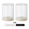 1/2/3PCS Acrylic Display Case Clear Dustproof Organizer Box for Collectibles Desktop Organizer Transparent Storage for Figures