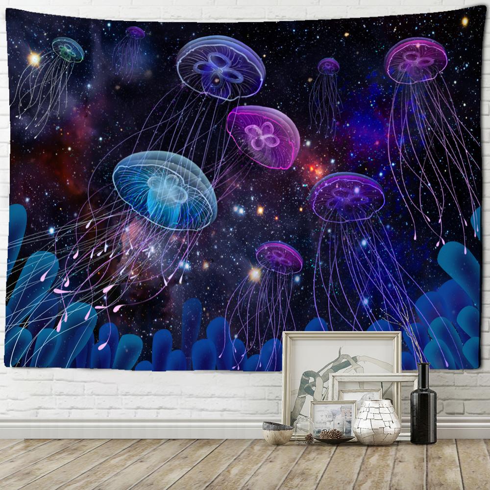 Romantischer Sonnenblumen-Astronaut Wandteppich Wandbehang Hippie Tapiz Kunst Böhmische Mystik Wohnzimmer Schlafzimmer Heimdeko