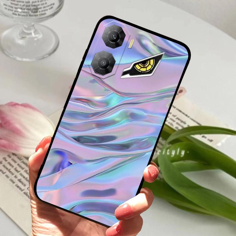 Soft Back Cover For ZTE Nubia Neo 3 5G Z2464N Phone Case Cool Wolf Lion Silicone Black TPU Funda For Nubia Neo3 Protective Shell