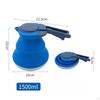 Foldable Silicone Compact Kettle Saving Folding Camping Lightweight Portable Water Boiler for