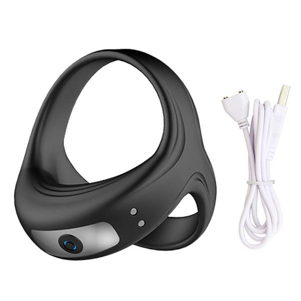 Couple Rings Vibrating Penis Cock Ring Sex Toys For Men Delay Ejaculation Cockring Sexy Goods Vibrator For Male Adults Gay 18