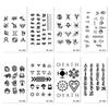 Finger Tattoo Sticker Waterproof Long-Lasting, Juice Semi-Permanent Realistic Small Pattern for Hand & Wrist