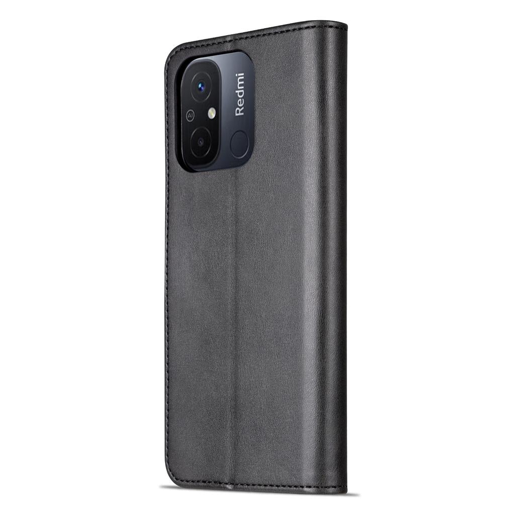 AZNS For Xiaomi Poco C55 4G/Redmi 11A 4G/Redmi 12C 4G Leather Phone Cover Stand Wallet Case