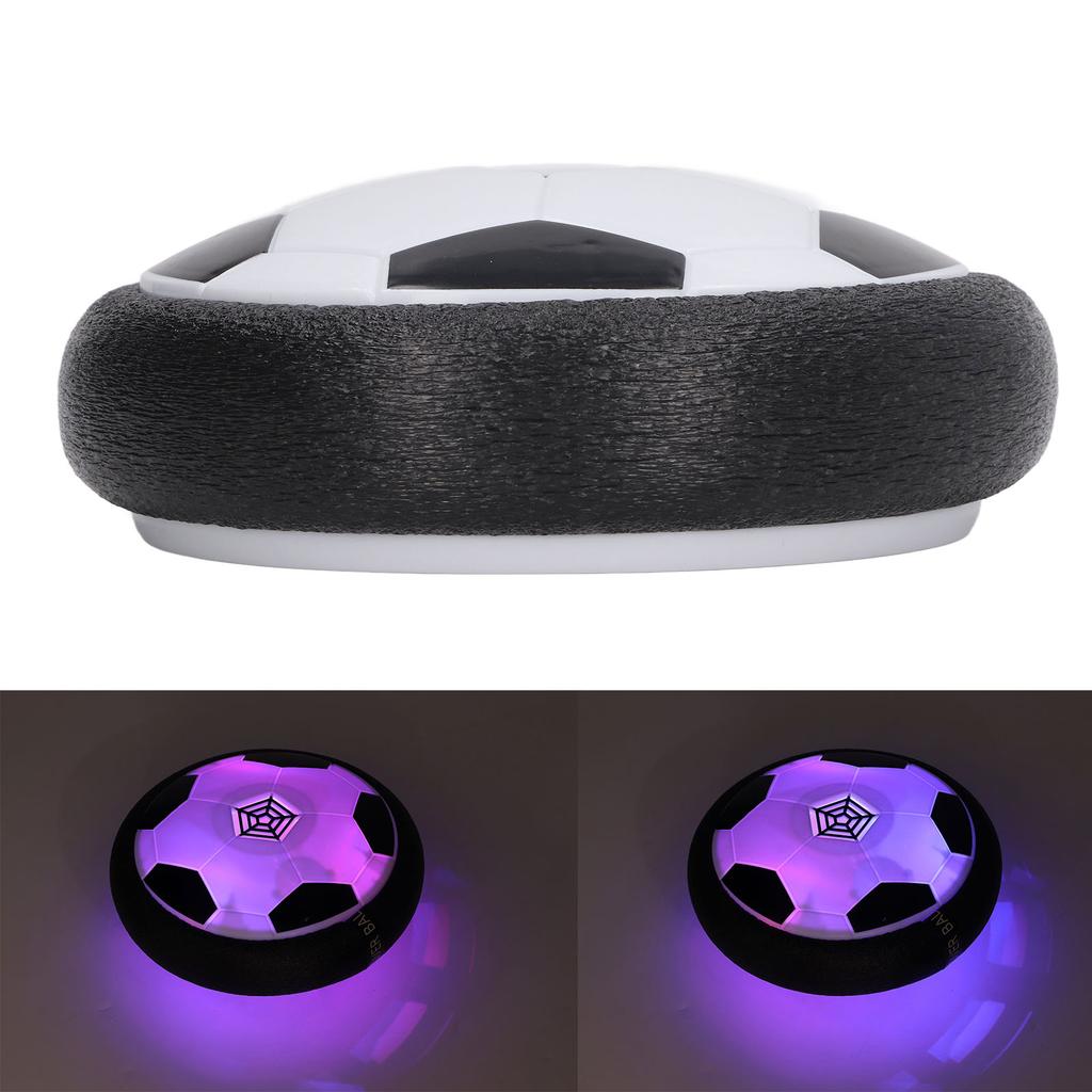 LED Hover Soccer   Interactive Battery Operated Floating Foot  Soccer   Toy with LED Light Soft Foam Bumper