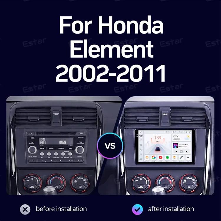 Honda Element Android Navigation System with HD Backup Camera & CarPlay