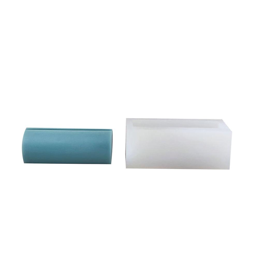 Silicone Business Card Holder Mold Card Decorative Bracket Accessory for DIY Plaster Candle Crafts Project Supplies