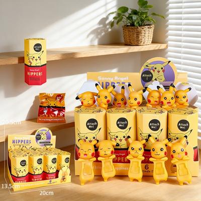 Non-Toxic Economical And Affordable Pikachu Elf Party Doll Blind Box Anime Trendy Play Car Mobile Display Decoration Gift