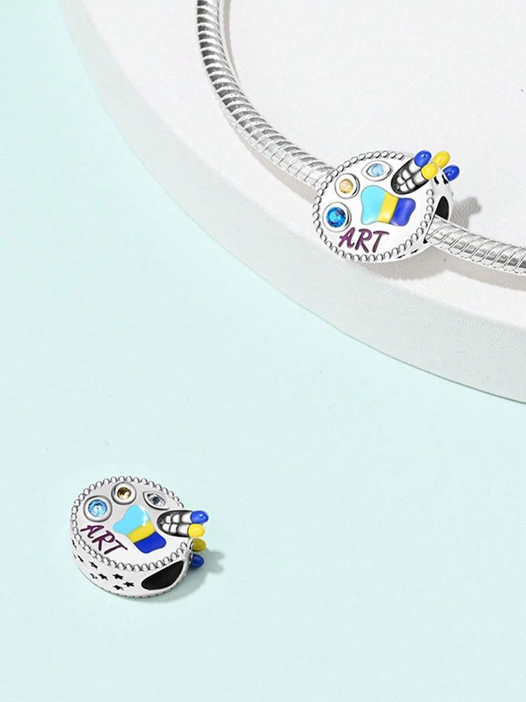 Charms Plata Copper Colors Musical Piano Beads Charm Pendant For Original Bracelet For Women Diy Jewelry Love Gift