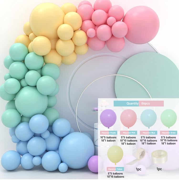 

Красочные макароны воздушные шары гирлянда арка 1-й день рождения украшение для вечеринки дети свадьба день рождения латексный шар детский душ мальчик девочка As picture