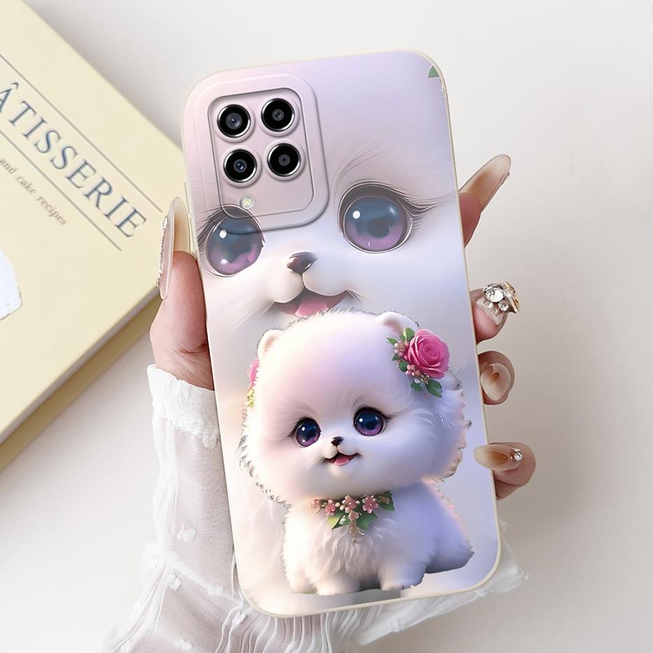 For Samsung Galaxy M33 5G Case SM-M336B Luxury Candy Painted Cover Soft TPU Phone Case For Samsung M33 M 53 Galaxy M53 5G Fundas
