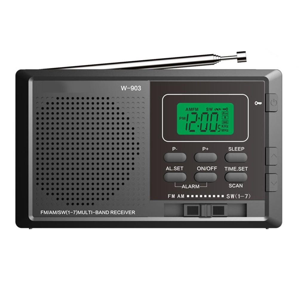FMAMSW Radio Full Band Radio Portable Analog Radio