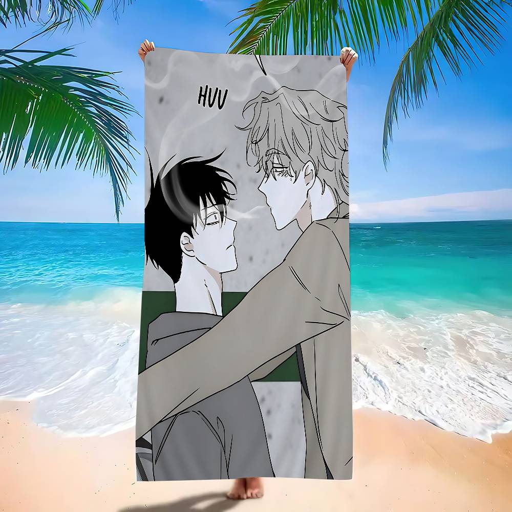 Niedrigwasser in der Dämmerung Anime Anime Strand Schwimmtuch Weiches Saugfähiges Waschlappen Kindergeschenke Für Kinder Reisen Camping Fitnessstudio
