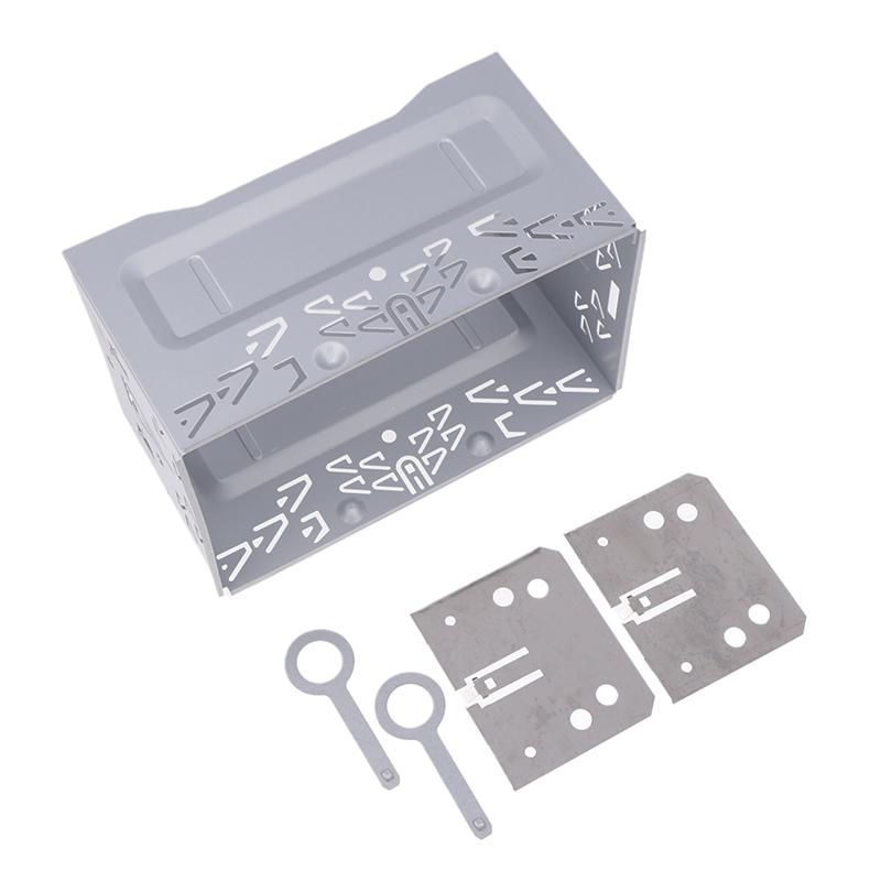 Auto Panel Audio Dash Mount Kit Box Fittings Kit Universal Radio Head Unit Installation Frame